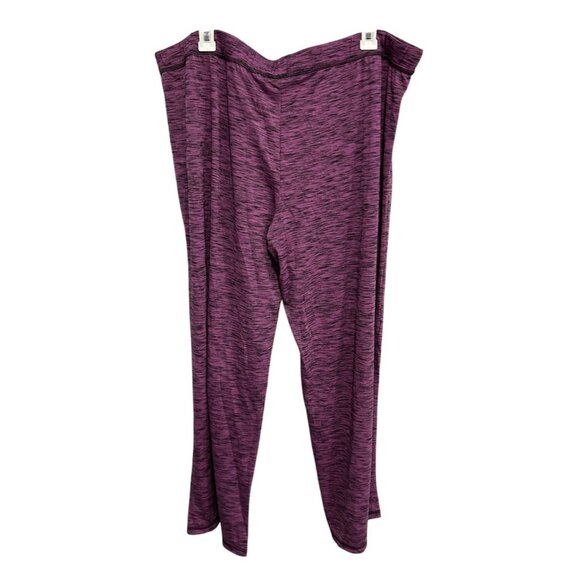 George NWT Womens Radiant Orchid Heathered Lounge Pants Sz 2X - Picture 2 of 11